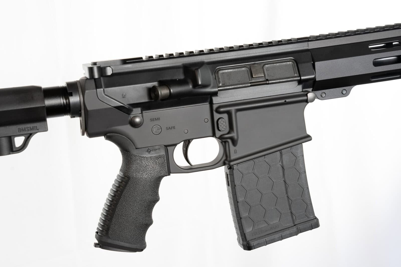 AR10 308 WIN FORGED RIFLE ARMOR BLACK MOD 0 | Andro Corp. Industries